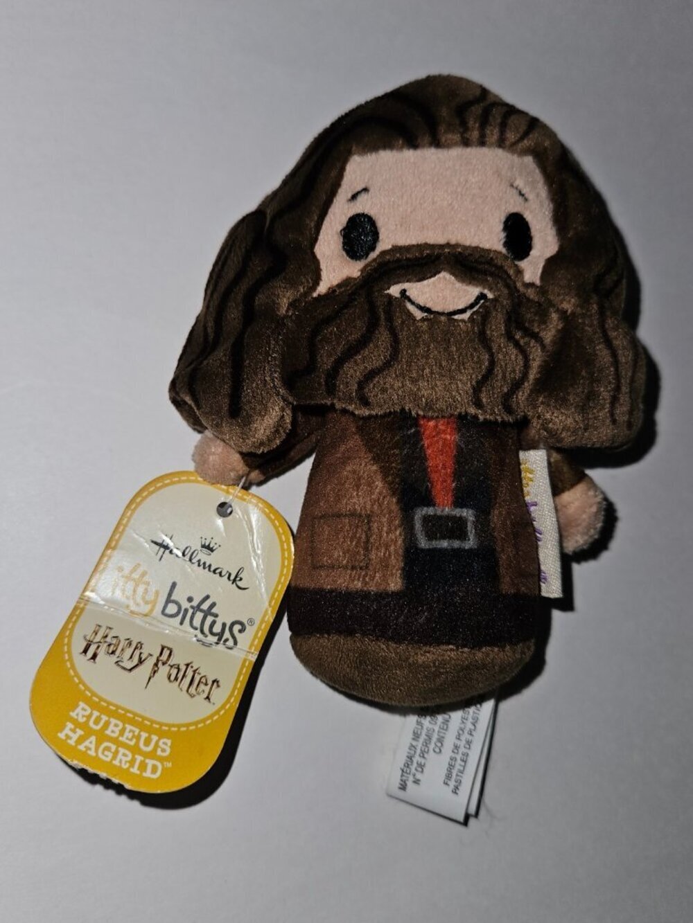 Disney Hallmark Itty Bittys Harry Potter Rubeus Hagrid Plush Small 5" Toy w/Tag